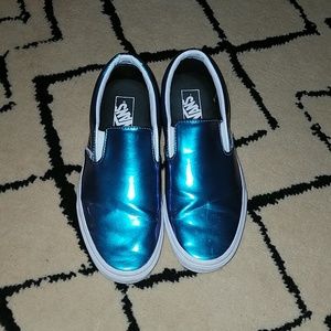 Metallic Van's Mens size 8 Womens size 9.5